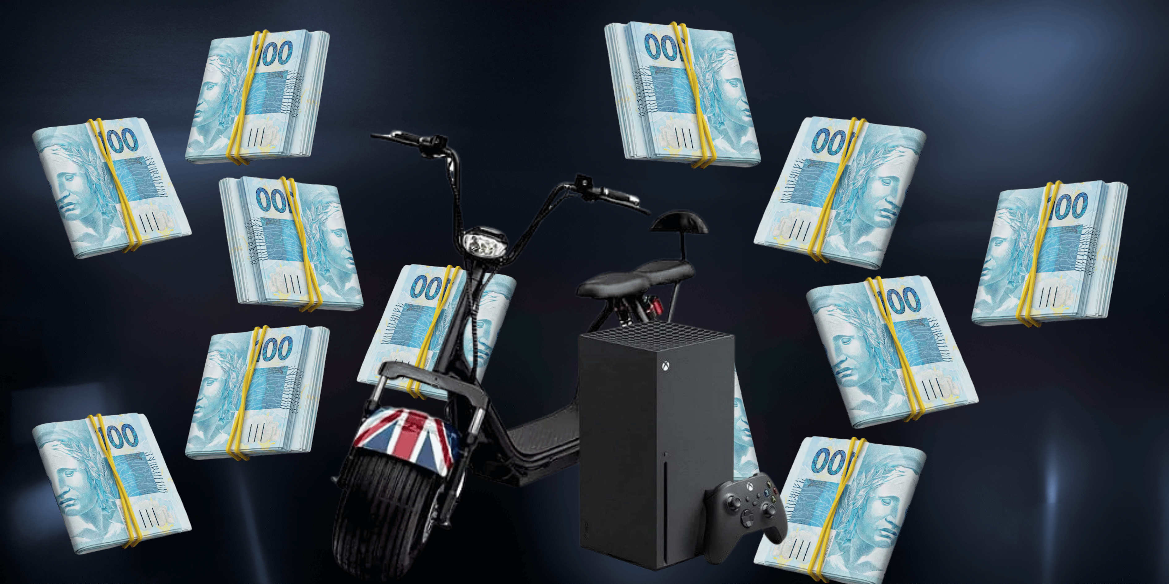 Banner SONHO PREMIADO - R$ 2,00 - PRÊMIOS DE ATÉ R$5.000,00 